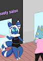 Day out shopping by Luckycaracalstudio
