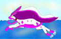 Suicune Mangled Swimming [MDJune] by MangledTheArcticWolf