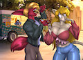 Food Truck with Leona & Trust by Toughset