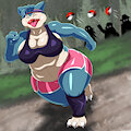 Katie Jogging - HeartlessAngel3D by HeartlessAngel