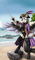 Commission - Pirate Pony by YenriStar