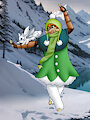 Zhe'hush the frozen continent! And a new playmate~ by CottonCaramel
