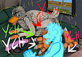 Duck Fighter From Duck Game Needs Paw Service YCH 5 Spots by SquigsWeasel