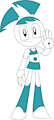 Jenny Wakeman XJ-9 (Adobe Illustrator)