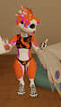 My custom textured kitavali by furryfluffywolf
