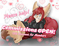 Commissions OPEN - Help a small disabled Artist