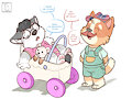 Playing house, again by Loupy