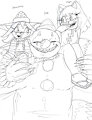 circus family sketch by EROSART