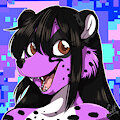 Missie the raccoon! Icon commission I made for Dasty by Natt333