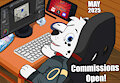 Commissions Open - MAY 2025! by Marvispot84arts