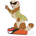 charge rascal sticker by FrickenStoat