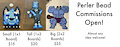 Perler Bead Commissions Open! by MajorLionhunk