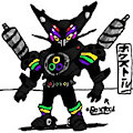 [TokuToon] Boxtool doodles by KainswordShadowkan
