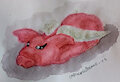 When Pigs Fly (Illustration) by draconicdreamsart