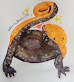 Haughty Newt (Meme Illustration for Sale) by draconicdreamsart