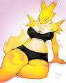 Renamon by sharkxbark