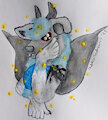 Solar the Echolilie w/ Flare (Original Species Portrait) by draconicdreamsart