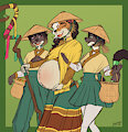 Temple Trio by Zendrid
