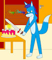 Anthonitecus prepares a Birthday party for himself (gift by Alessio626) by AnthonitecusWolff