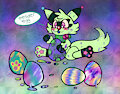 paint eggs by pierogero