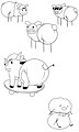 Asdf creatures by Merrit