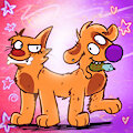 Catdog blarg by CatLovingLoser