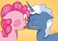 Pinkie n' Pokey Kiss by Drakxs