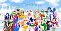 [Old Art] Christmas 2009 Group Photo by Rawr
