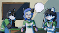 Late Night at the Green Bean by FeAtherNet
