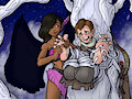 Atreus and The Incessant Oak by KitlaValkyrie
