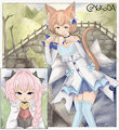 felix and astolfo uwu by YokoChoco