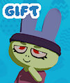 cute 3D model card by PolyGator 👽 by BunnyNebula
