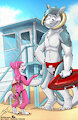 "Gerhardt the Lifegaurd"  by KJBat by MooseJam