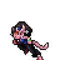 Running Daemon Girl by ValkyrieMV