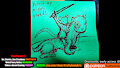 Mighty Steed post it art By CraftyAndy by CraftyAndyArt