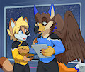Officers of the Cerritos by pandapaco