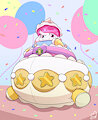 Gigantimaxing Cakesie