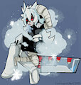 Frost rock cookie