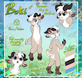 [COMM] Refsheet for Boki by Kaisarion