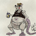 Scruffy Old Diapered Rat 2