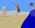 Mole Lady Golden Bikini Week Artwork Without Text And With Palette by BatOfTheLeaves