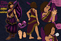 Kitla: The Mad Valkyrie (Reference Sheet)