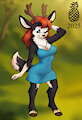 A Bit Bashful, My Deer by stuffalso