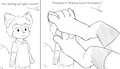 touch pawfloof by AlloyRabbit