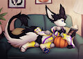 Elle with Pumpkin by Elronya