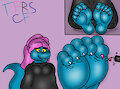 Azuras Pedicure by TheRedSkunk