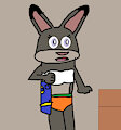 Judy Prepares To Get Into Costume by jeremycrimson