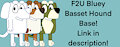 F2U Bluey Basset Hound Base! by MajorLionhunk