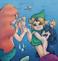 Link and The Curious Mermaids