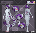RefSheet. Lucy by LilTellTails